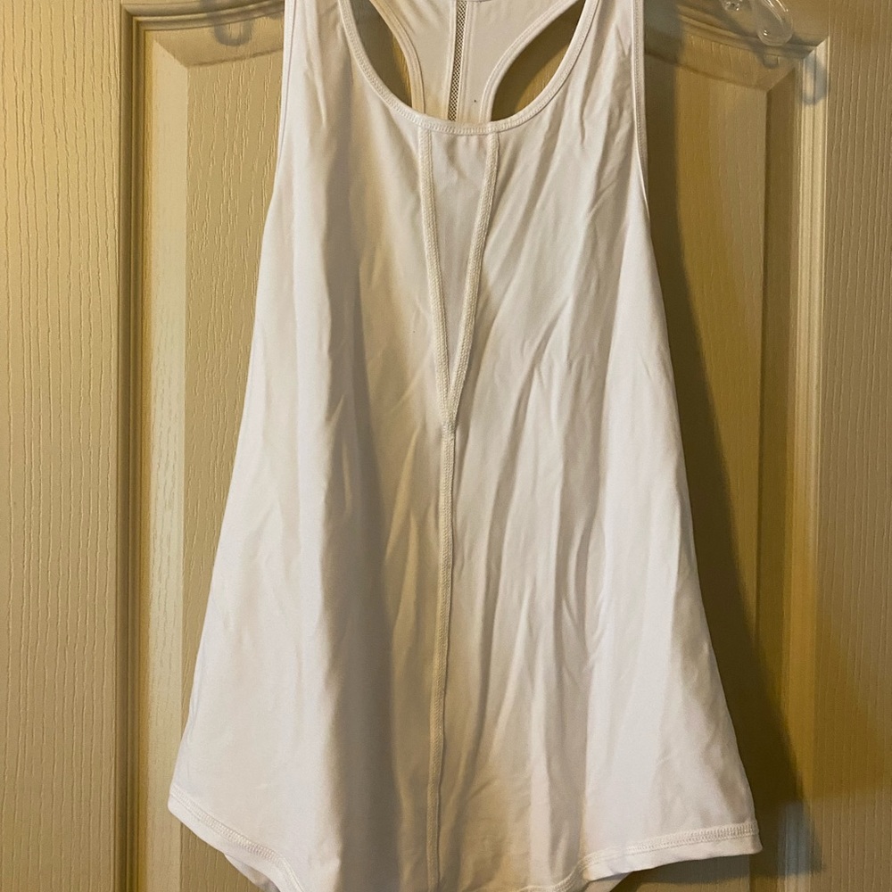Zyia active white workout tank large